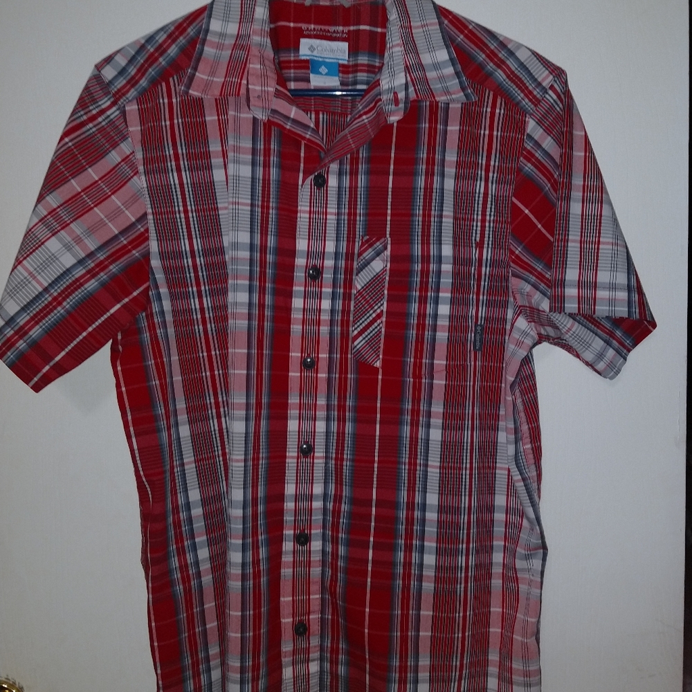 Men's Short Sleeve button down shirt